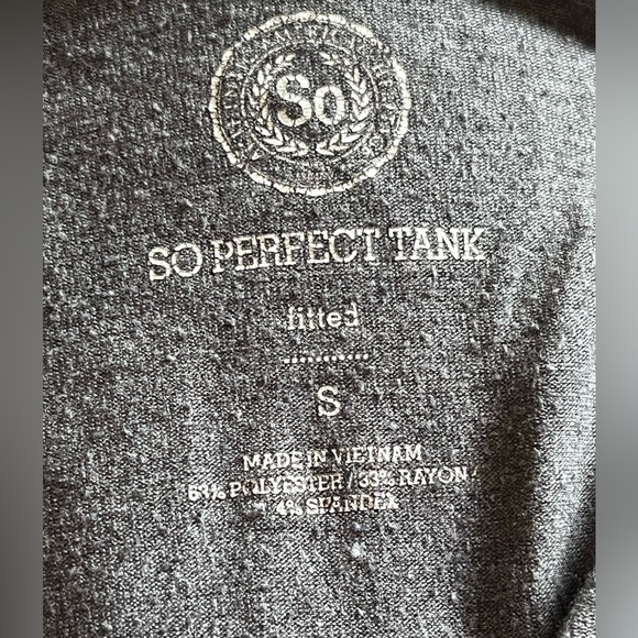 SO forged iron grey fitted perfect tank size small - Picture 5 of 5